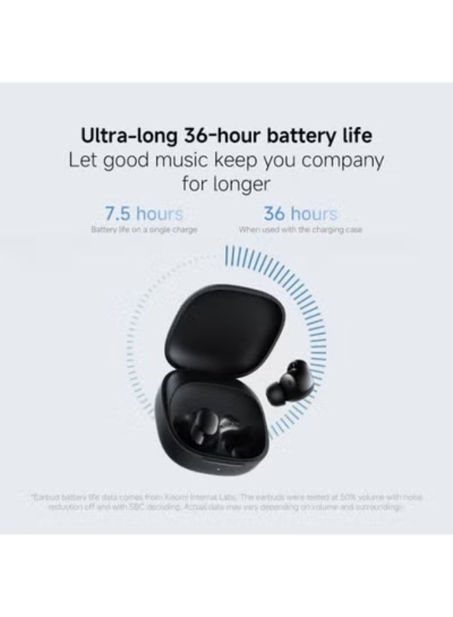 جاجيك "Buds 6 Play Wireless Earbuds, White | Powerful Bass Bluetooth Headphones with Extended Battery Backup, Quick Charge, Smart Touch Controls & Noise Cancelling Mic for Crystal Clear Calls and Immersive Audio Experience" - Image 4