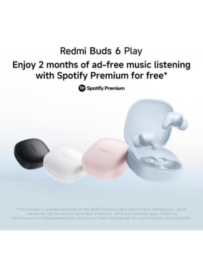 جاجيك "Buds 6 Play Wireless Earbuds, White | Powerful Bass Bluetooth Headphones with Extended Battery Backup, Quick Charge, Smart Touch Controls & Noise Cancelling Mic for Crystal Clear Calls and Immersive Audio Experience" - Image 3