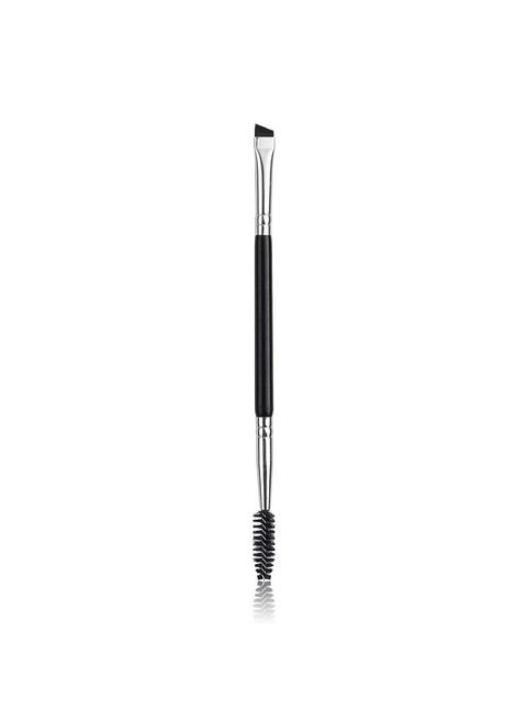 Double Ended Eyebrow Brush & Spoolie - Angled Brow Brush For Precision Application & Blending Of Eye Brow Powders