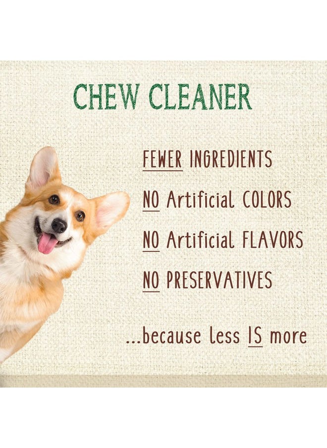 Nylabone Nutri Dent Dog Dental Chews - Natural Dog Teeth Cleaning & Breath Freshener - Dental Treats for Dogs - Filet Mignon Flavor, Mini (32 Count)  - Image 5