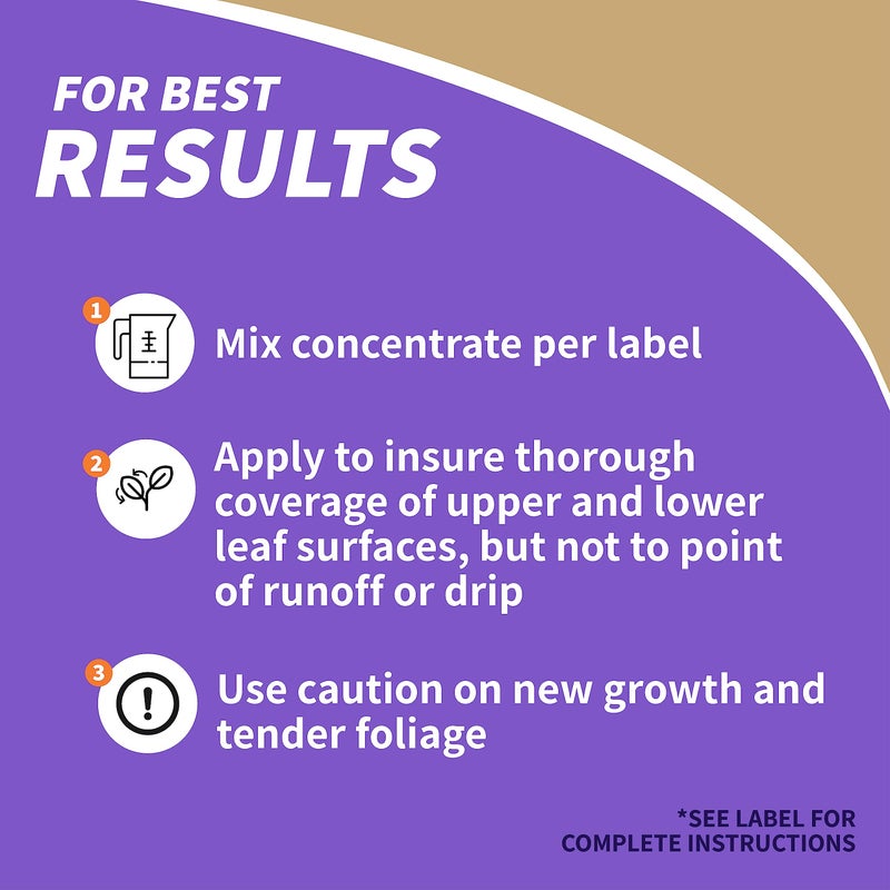 Bonide بونيد رذاذ حشرات الحديقة بتركيز البيرثرين، 8 أونصات جاهز للخلط مبيد حشري سريع المفعول للاستخدام في الحدائق الخارجية - Image 4