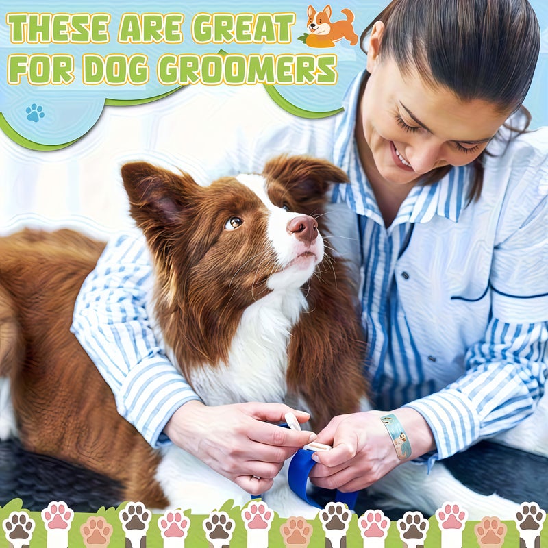 Dog Themed Bandages 10pcs Self-Adhesive PE Breathable Cartoon Wound Care - Image 4