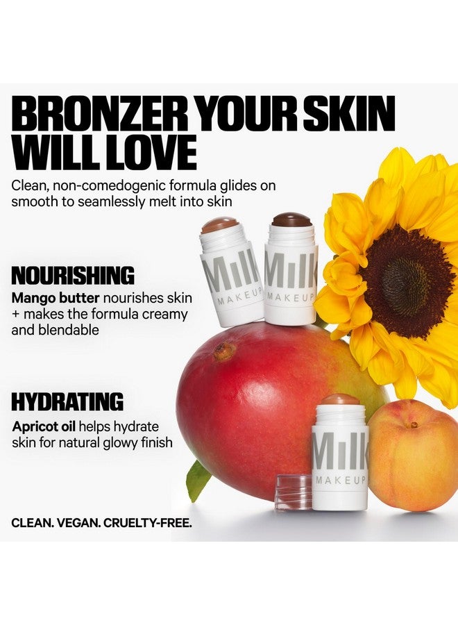 MILK Makeup Matte Bronzer Stick - Buildable Color, Matte Finish - Baked Bronze - 0.19 Oz - Image 4