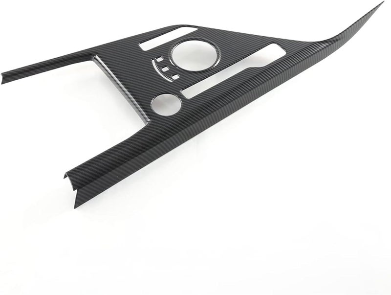 DEMULAX Carbon Fiber Gear Shift Panel Trim for Kia Niro 2022 - Image 3