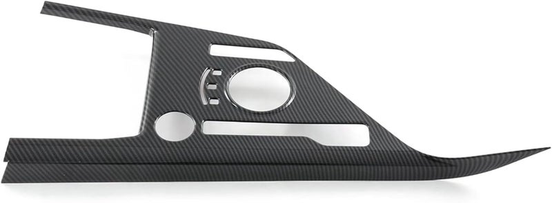 DEMULAX Carbon Fiber Gear Shift Panel Trim for Kia Niro 2022 - Image 2