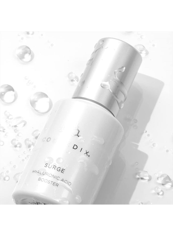CosMedix Surge Hyaluronic Acid Booster - Anti Aging, Anti Wrinkle, Ultra Hydrating Face Moisturizer for Soft, Radiant Skin - Vitamin C Serum with Hyaluronic Acid Serum for Face, Niacinamide Serum - Image 3