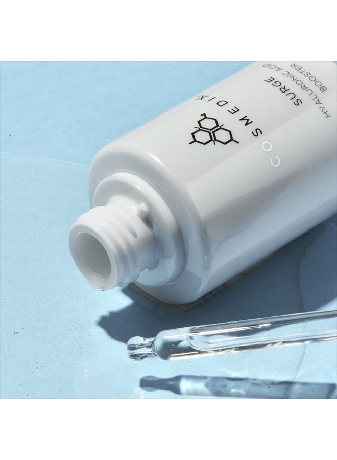CosMedix Surge Hyaluronic Acid Booster - Anti Aging, Anti Wrinkle, Ultra Hydrating Face Moisturizer for Soft, Radiant Skin - Vitamin C Serum with Hyaluronic Acid Serum for Face, Niacinamide Serum - Image 4