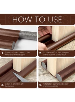 GOODONE2 Door Draft Stopper - Energy-Efficient Seal for Temperature Control & Noise Reduction  - Image 2