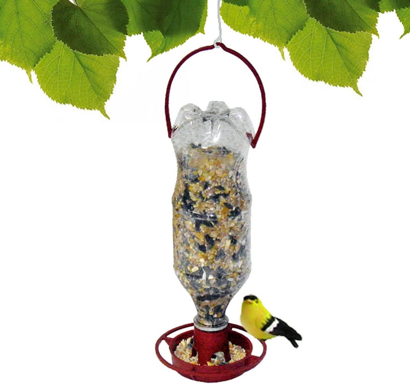 Gadjit Soda Bottle Bird Feeder  3 Pack  Turn Soda Bottles into Eco Bird Feeders for Wild Birds Fun for Families and Kids  Promotes Plastic Bottle Recycling and Reuse Pack of 3 Terra Cotta - Image 2