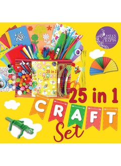 Asian Hobby Crafts Art And Craft Kit, 25 In 1 Craft Materials Combo For Diy, Art And Crafts, Girls And Boys, Multicolour  - Image 5