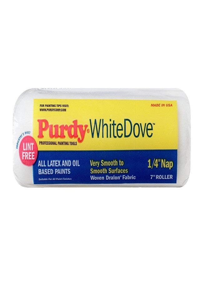 Purdy 140662071 White Dove Roller Cover, 7 inch x 1/4 inch nap - Image 1