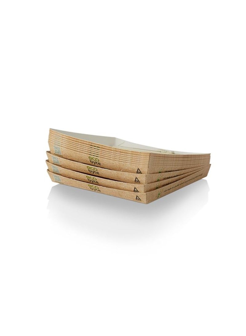 Ecobyte Ecobyte ITC Square Paper Plates 6 Inch | Pack of 50 | Biodegradable, Plastic-Free Disposable Plates with Compostable BioSeal | Eco-Friendly Tableware for Serving Food - Image 5