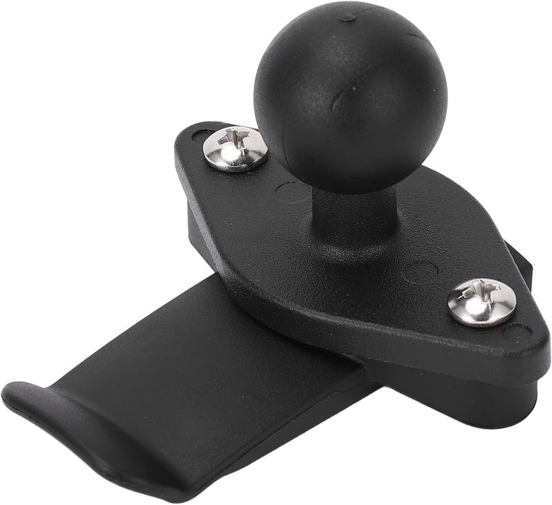 Dashboard GPS Back Mount Anti Shake Handheld GPS Clip Holder, Motorcycle Off Road Car Accessory, 1 Inch Ball Head with 360 Degree Rotation for Dakota eTrex GPSMAP Montana Or - Image 1