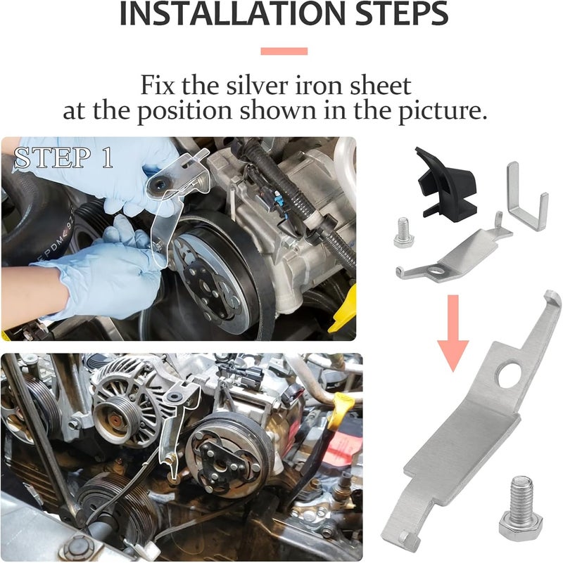 Mekar 91031 Stretch Belt Installation Engine Tool for Subaru 2.5L Engines - Image 2