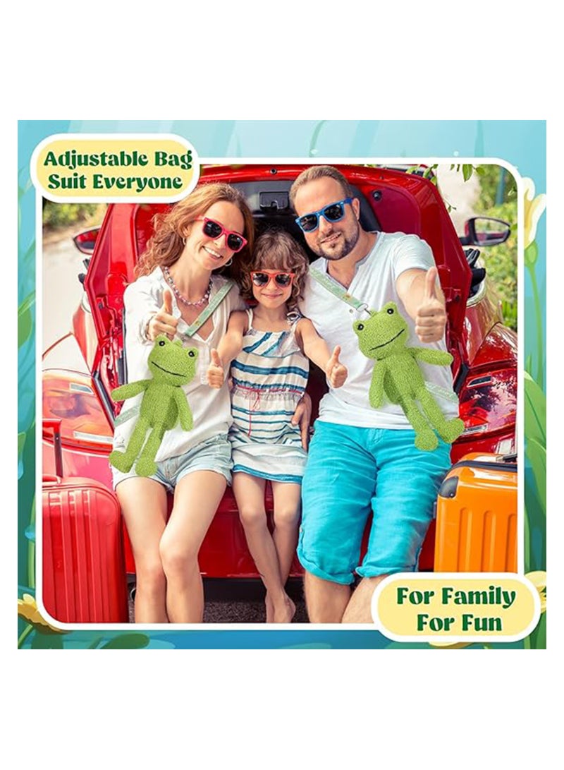 Excefore Crossbody Bag Cute Plush Purse Backpack Kawaii Wallet Girls Cartoon Animal Lolita Bag with Chain Strap(Goose) - Image 3