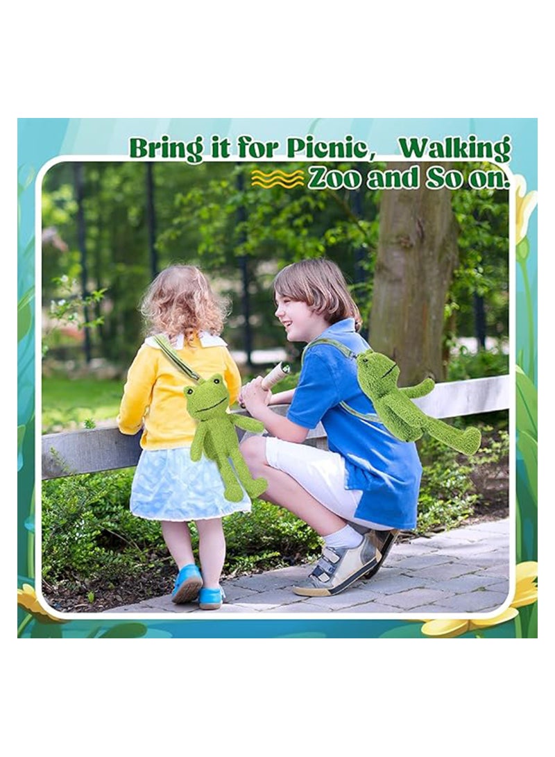 Excefore Crossbody Bag Cute Plush Purse Backpack Kawaii Wallet Girls Cartoon Animal Lolita Bag with Chain Strap(Goose) - Image 4