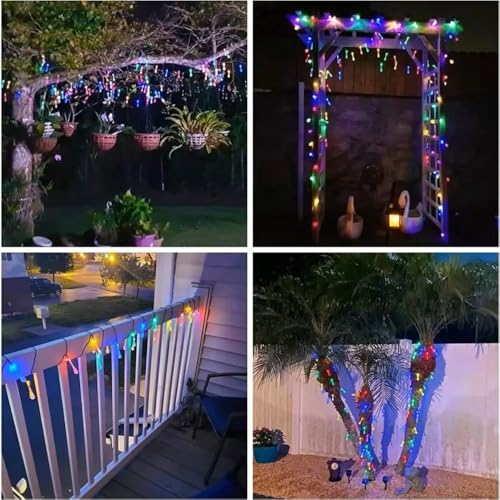 KHIZAR LED String Lights for Bedroom Decor – Decorative Fairy Lights for Kids Room, Girls Room & Home Decoration, Fairy Lights for Ramadan, Eid, Wedding, Party & Indoor Room Decor (Water Drop 14) - Image 5