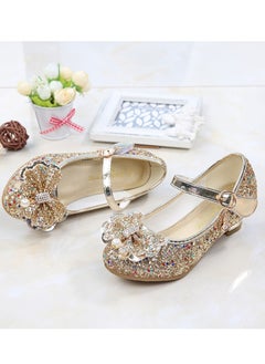 Generic Girls high heels princess shoes new children's performance shoes girls crystal shoes  - Image 2