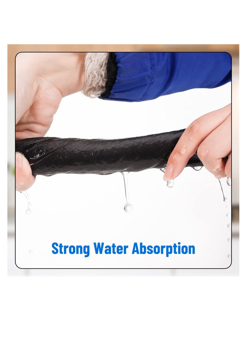 SYOSI Thickened Magic Cleaning Cloth, 8 Pieces, Magic Cleaning Cloths for Glass Reusable Glass Cleaning Rag, Microfiber Cleaning Cloth, Large Magic Cleaning Cloths, Glass Cleaning Cloth Rags, 30cm*30cm - Image 3