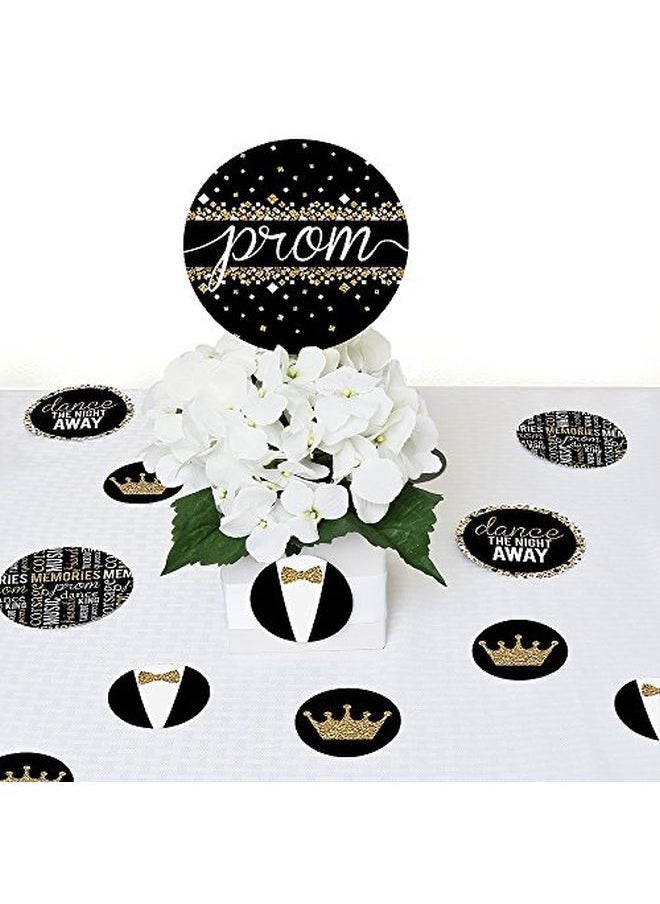 Big Dot of Happiness Prom Prom Night Giant Circle Confetti Party Decorations Large Confetti 27 Count  - Image 5
