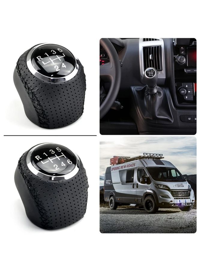 مقبض عصا ناقل الحركة للسيارة (5 سرعات) متوافق مع سيارات Citroen Jumper و Relay و Fiat Ducato و Peugeot Boxer من عام 2002 إلى 2014 - Image 2
