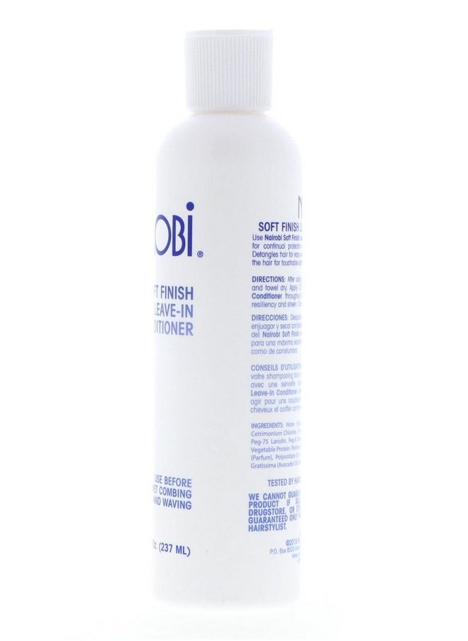 Nairobi Soft Finsh Leavein Conditioner 8 Ounce  - Image 4