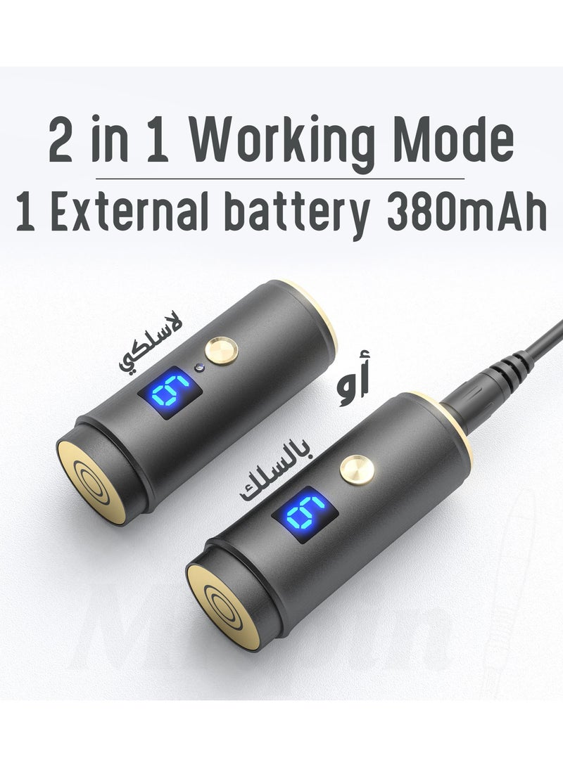 مستر بن جهاز ديرما بن الاصلي مستر بن A8S بلس - لاسلكي مع 22 قطعة رؤوس بديلة بأحجام مختلفة - للعناية بالبشرة والشعر - Image 4