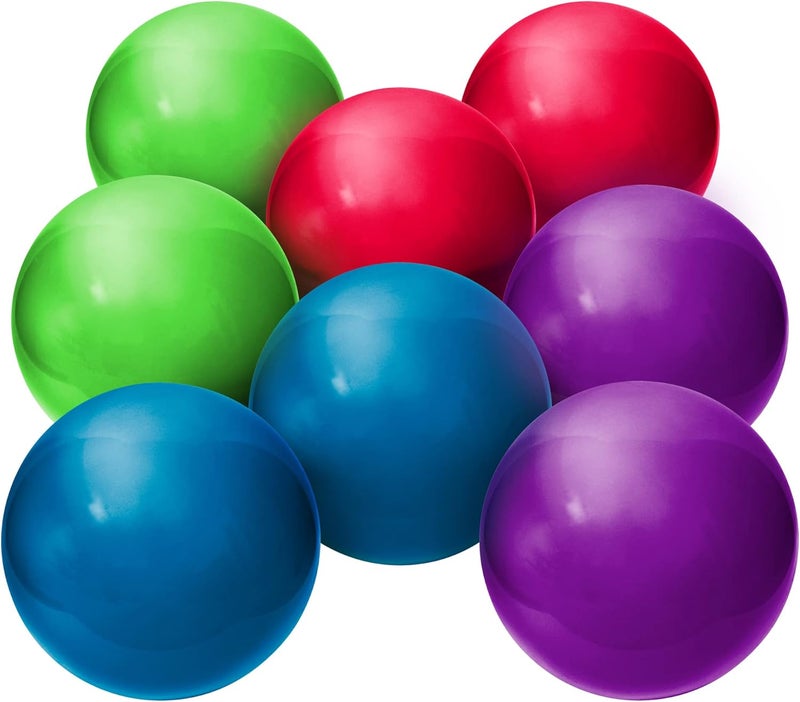 Hedstrom 13-Inch Indoor/Outdoor Playballs, Assorted Colors, 8-Pack - Image 1
