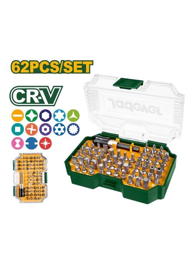 Jadever - طقم بتات مفكات جاديفر 62 قطعة Jdbs3B62 - Image 1
