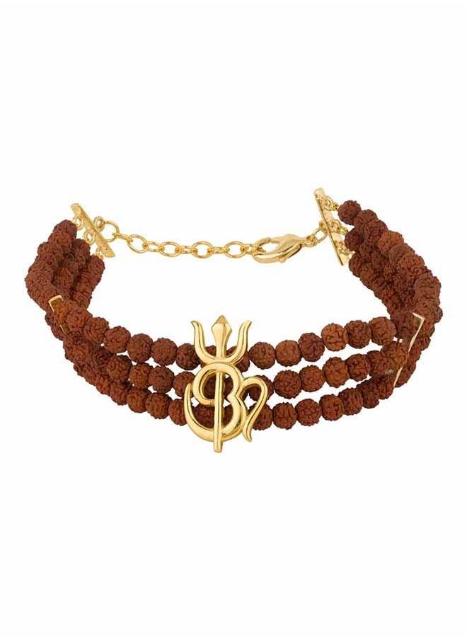 VOYLLA Stylish Mahadev Trident & OM Bracelet  - Image 2