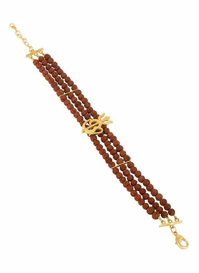 VOYLLA Stylish Mahadev Trident & OM Bracelet  - Image 3