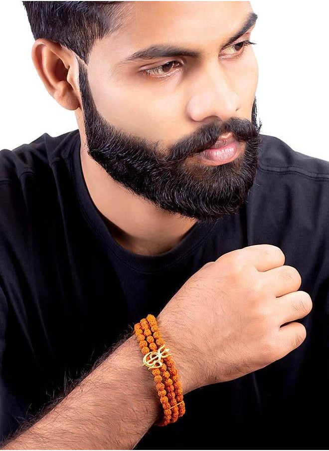 VOYLLA Stylish Mahadev Trident & OM Bracelet  - Image 5
