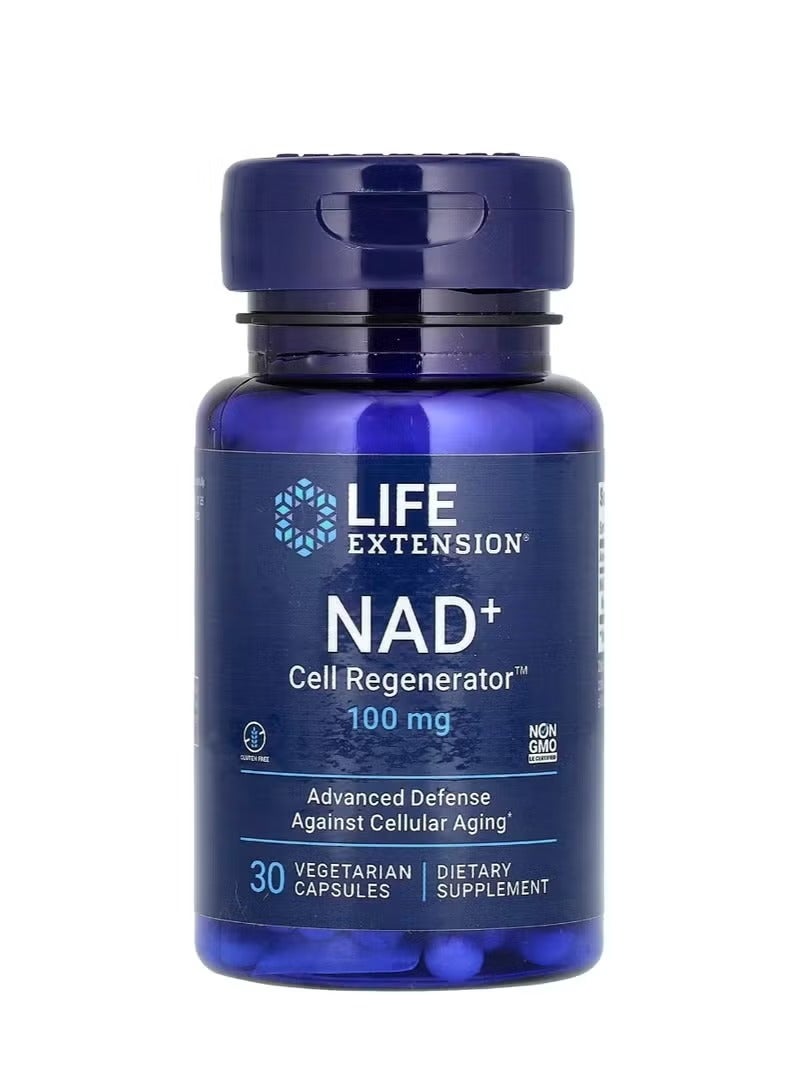 Life Extension NAD+ Cell Regenerator 100 mg 30 Vegetarian Capsules