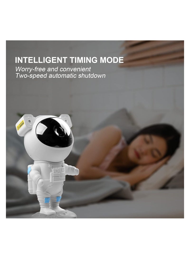 Astronaut Star Projector, Night Light Projector for Kids 7 Galaxy Lighting Ceiling Stars, 360°Adjustable Remote Control Space Projector for Bedroom, Nursery and Childrens Room - Image 5