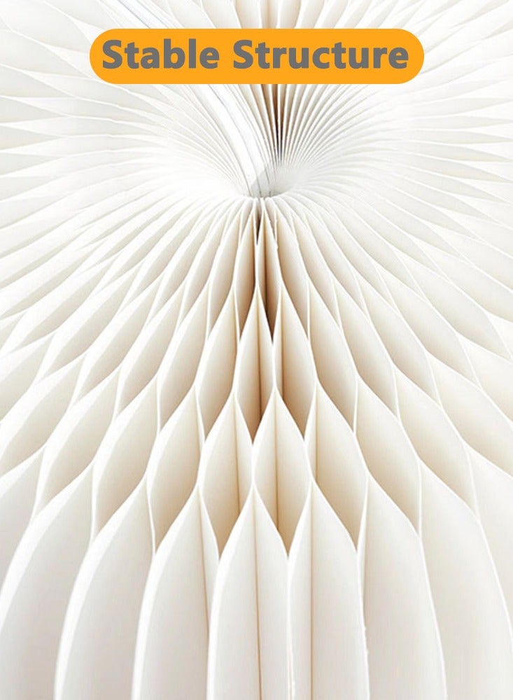 قوس قاعدة الأعمدة ، رف عرض الطعام المتداخل مع الحفلات ، جناح البوفيهات العمودية ، رف عرض أسطوانة ، قاعدة الورق القابلة للطي لعرض 3 مجموعات ، رف كعكة الحلويات مع كوب ورقي لعرض الحفلات - Image 4