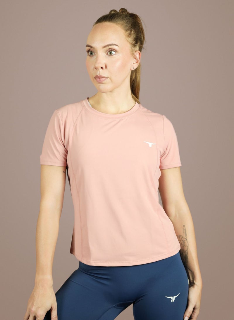 THUGFIT KittyHawk Ladies T-Shirt - Pink - Image 1