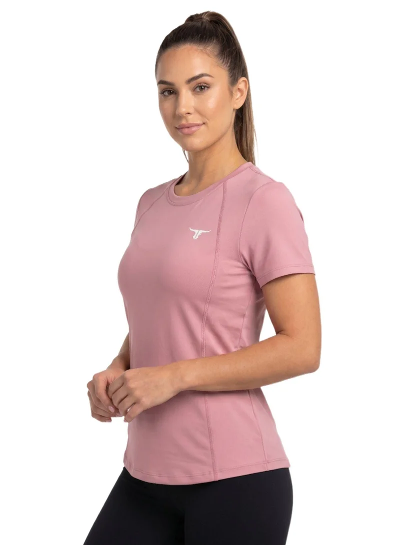 Thugfit Pink Thugfit KittyHawk Ladies T-Shirt - Pink for Women | Best Price UAE
