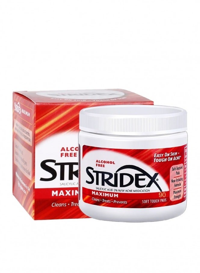 سترايدكس مسحات ستريدكس القطنية لحب الشباب 90 قطعه - Image 2