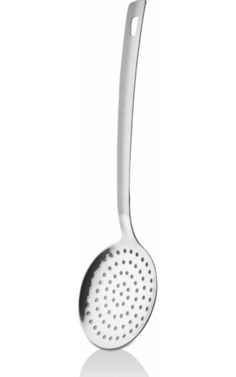 Stainless Steel Skimmer Silver Pack of 1  - Image 1