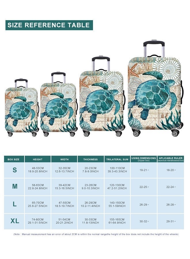 URbazaar Elastic Travel Luggage Cover Travel Suitcase Protective Cover for Trunk Case Apply to 18-30 inch luggage Suitcase Cover - Image 2