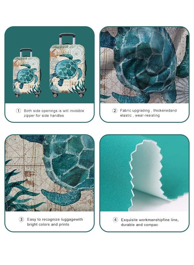 URbazaar Elastic Travel Luggage Cover Travel Suitcase Protective Cover for Trunk Case Apply to 18-30 inch luggage Suitcase Cover - Image 3