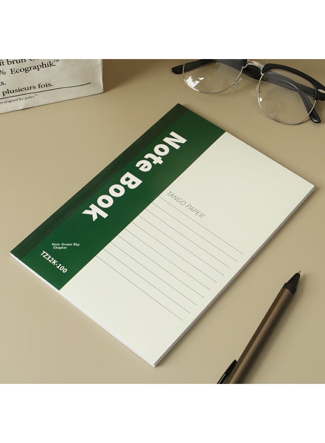 Tango A4 Soft Notebook, Journal, Diary, Office Meeting Book, Writing Notebook, Error Correction And Practice Book, 30 Sheets/5 Books Mixed Colors, Study Supplies - Image 5
