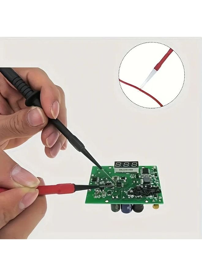 Red Black 4 Piece Set 0 7mm Test Probe 4mm Banana Socket For Multimeter Car Diagnosis - Image 5