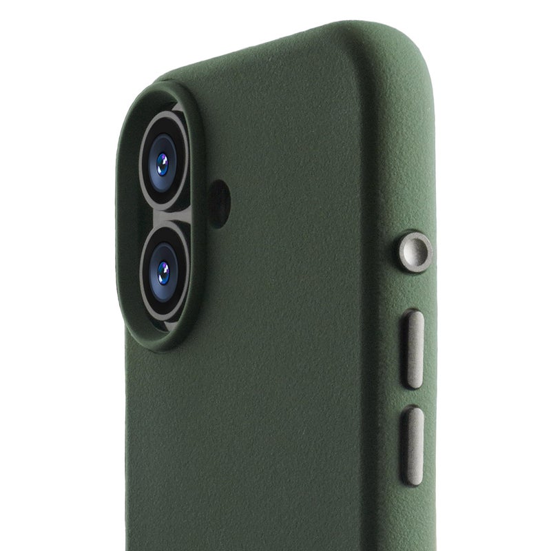 TineeOwl حافظة TineeOwl لهاتف iPhone 17 - متوافقة مع MagSafe، أزرار من الألمنيوم، تحكم في الكاميرا وزر عمل دائري، TPU رقيق ذو ملمس، تصميم بسيط - سلسلة DuneX - Image 1