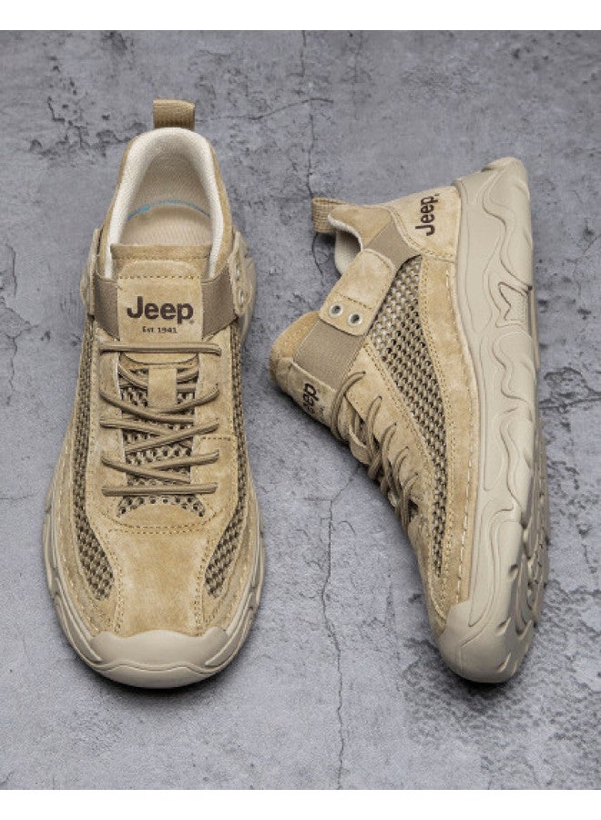 Jeep Versatile And Comfortable】 Men's Slip-on Fashion Casual Sports Walking Shoes For Men - Image 1