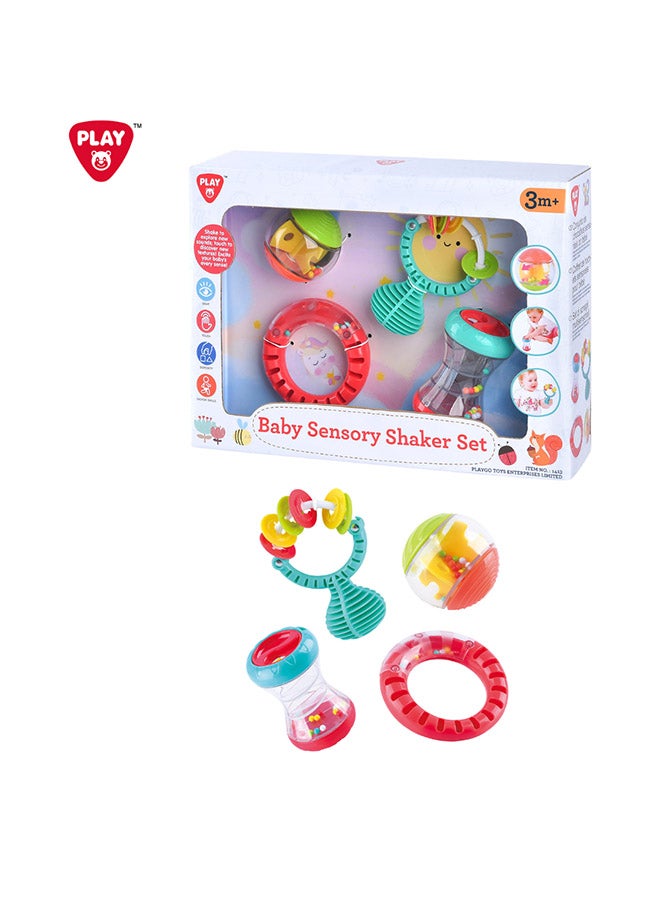 PLAYGO Baby Sensory Shaker Set - Image 3