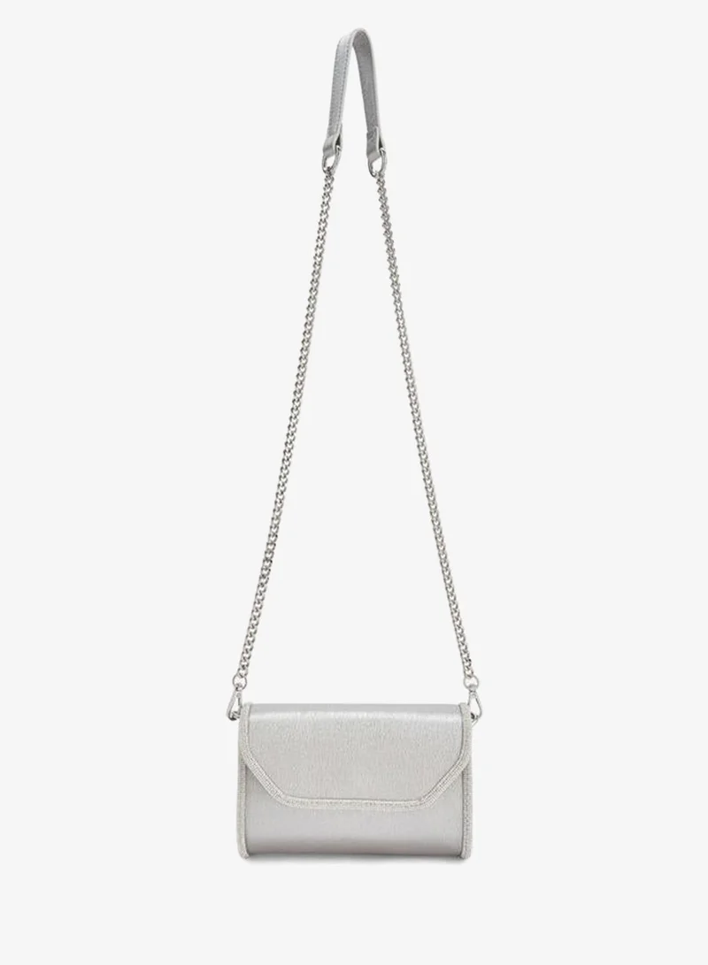 فلورا بيلا من شو إكسبرس Flora Bella Embellished Crossbody Bag With Chain Strap Ramadan Collections