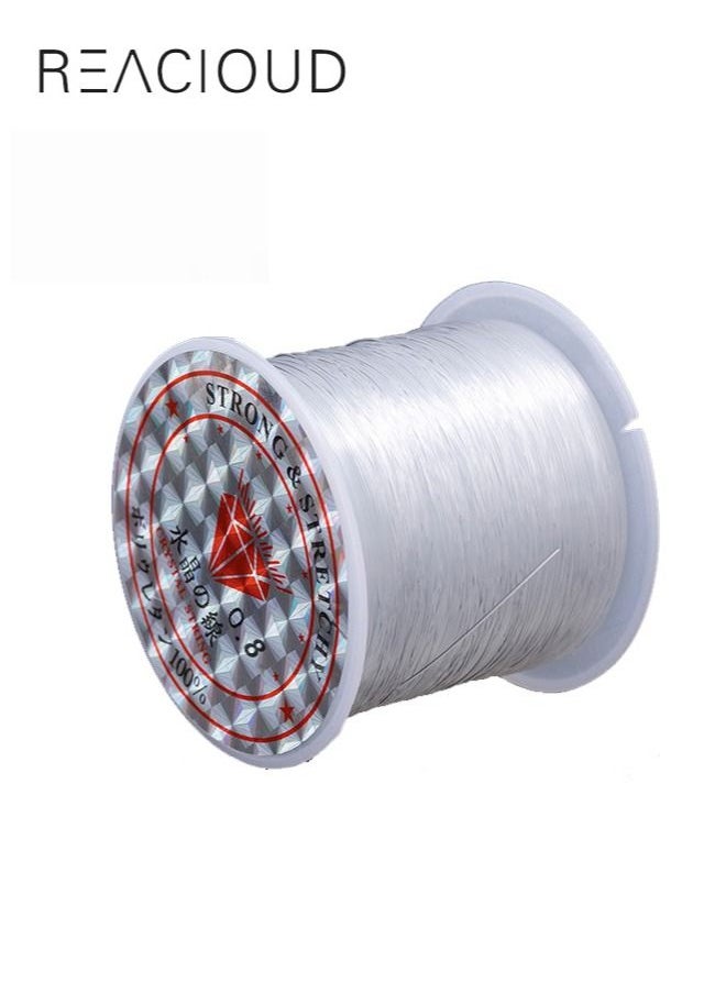 REACLOUD - DIY Jewelry Cord Elastic Bracelet Rope Crystal Beading Cord - Image 1