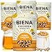 BIENA Chickpea Snacks  Crunchy Roasted Chickpeas  High Fiber Protein Snacks for Adults and Kids  4Pack 5 Ounce Bags  Honey Roasted - Image 2