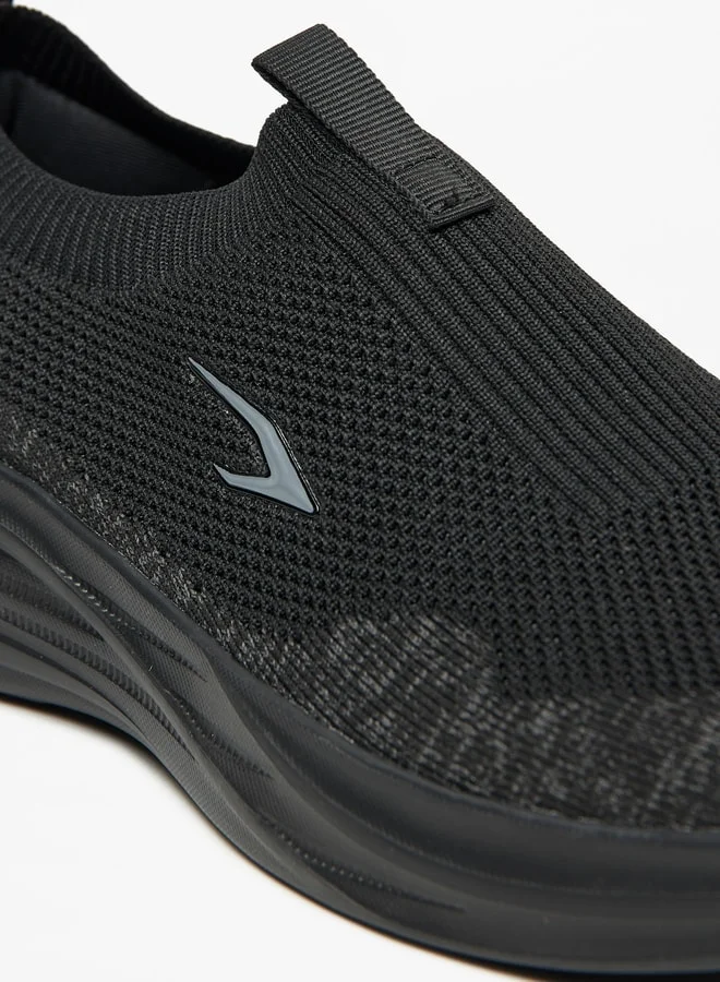 Dash Mens Textured Slip-On Sports Shoes